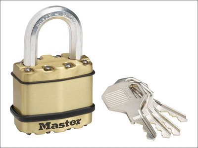 Master Lock - Excell™ Brass Finish 45mm Padlock 4-Pin