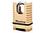 Master Lock - Excell™ Closed Shackle Brass Combination 58mm Padlock