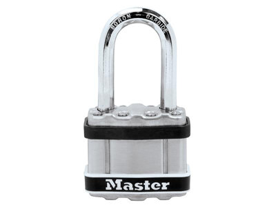 Master Lock - Excell™ Laminated Stainless Steel 44mm Padlock | DIY  