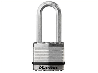 Master Lock - Excell™ Laminated Steel 50mm Padlock 4-Pin - 51mm Shackle