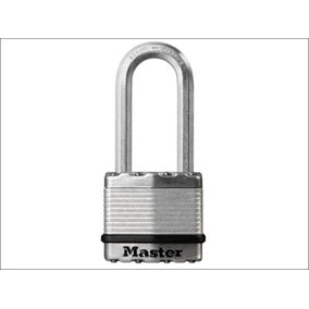 Master Lock - Excell™ Laminated Steel 50mm Padlock 4-Pin - 51mm Shackle
