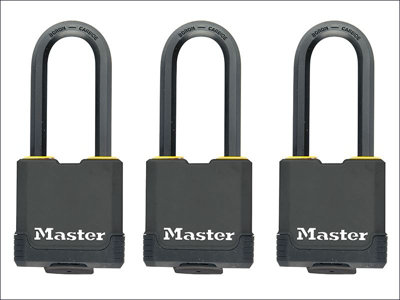 Master Lock - Excell™ Weather Tough 45mm Padlock 4-Pin- Keyed Alike x 3