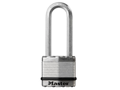 Master Lock M1EURDLJ Excell Laminated Steel 45mm Padlock - 64mm Shackle MLKM1LJ