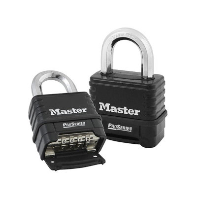 Master Lock Proseries Die-cast Zinc Body 4-digit 57mm Padlock Multi ...