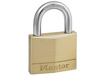 Master Lock - Solid Brass 40mm Padlock 4-Pin