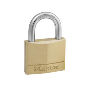 Master Lock - Solid Brass 40mm Padlock 4-Pin