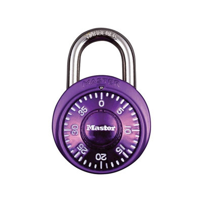 Master Lock Stainless Steel Fixed Dial Combination 38mm Padlock Multi ...