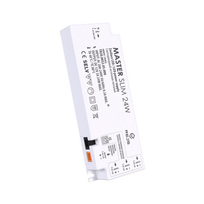MASTER SLIM led click power supply 12V, input 220240VAC 24W DIY at B&Q