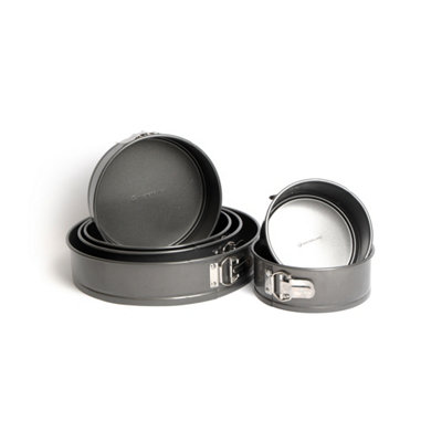 MasterClass 6 piece Spring Form Cake Pan Bundle DIY at B&Q