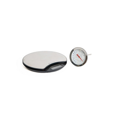 MasterClass Digital 5kg Round Platform Scales with MasterClass Deluxe ...