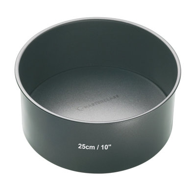 MasterClass NonStick 25cm Loose Base Deep Cake Pan DIY at B&Q