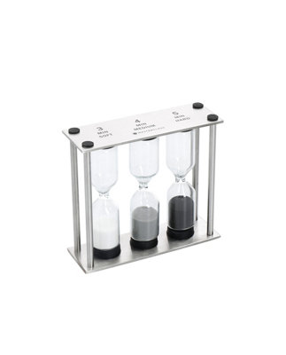 MasterClass Professional Stainless Steel Triple Sand Timer