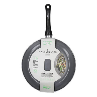 MasterClass Recycled Non-Stick 30cm Frying Pan