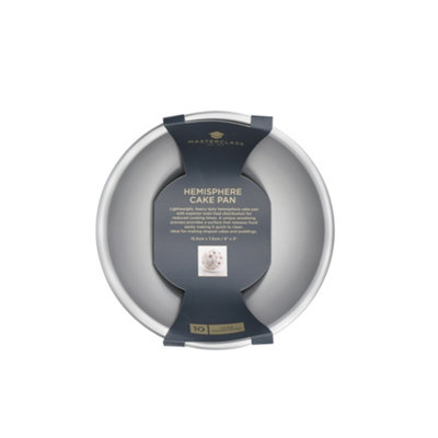 MasterClass Silver Anodised 15cm Hemisphere Cake Pan