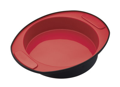 MasterClass Smart Silicone 20.5 cm Flexible Round Cake Pan