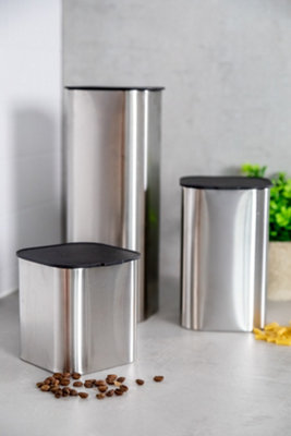 MasterClass Stainless Steel Container with Antimicrobial Lid