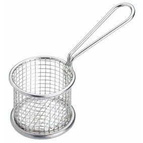 MasterClass Stainless Steel Mini 8.5cm Frying Basket