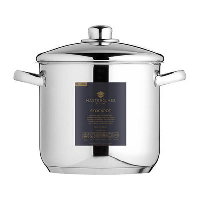 MasterClass Stainless Steel Stockpot 5.5 L