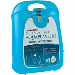 Masterplast Invisible Waterproof Plasters (Pack of 20) Clear (One Size)