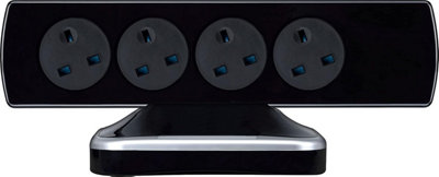 Masterplug 8 Socket Surge Protected Power Centre Extension Lead 2 Metre ...