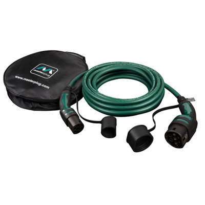 Masterplug Mode 3 Type 2 EV Charging Cable & Case Three Phase 8m