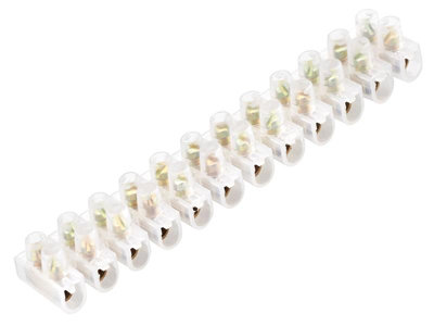 Masterplug TS5/12/10-01 Connector Strips 5A 12W (Pack 10) MSTTS512