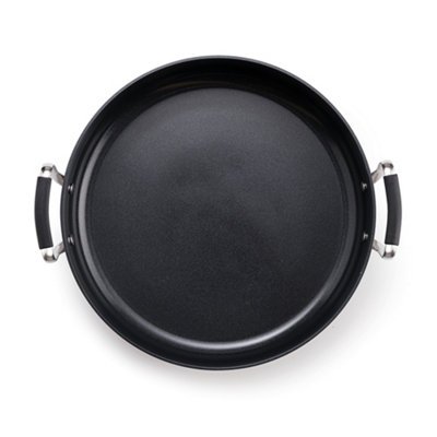 MasterPro Smart Forged Aluminium Non-Stick Shallow Pot 28cm Black | DIY ...