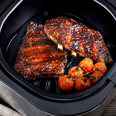 MasterPro Smokeless Grill with Oil-Free Fryer Function 5.6