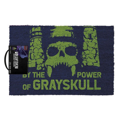 Masters of the Universe: Revelation Castle Grayskull Door Mat Green/Navy (One Size)