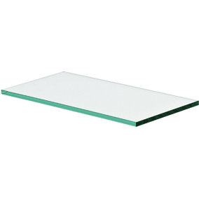 Mastershelf 115x20x1cm Glass Shelf