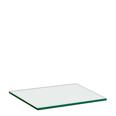 Mastershelf 30x12x0.6cm Glass Shelf
