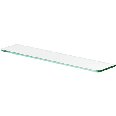 Mastershelf 80x15x0.8cm Glass shelf