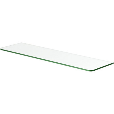 Mastershelf Glass Shelf 80x20x0.8cm