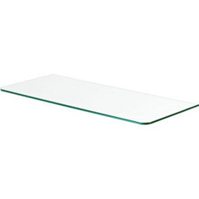 Mastershelf Glass Shelf 80x30x0.8cm