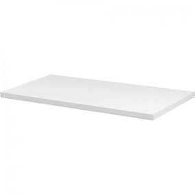 Mastershelf Sumo White Shelf 115x30x2.5cm
