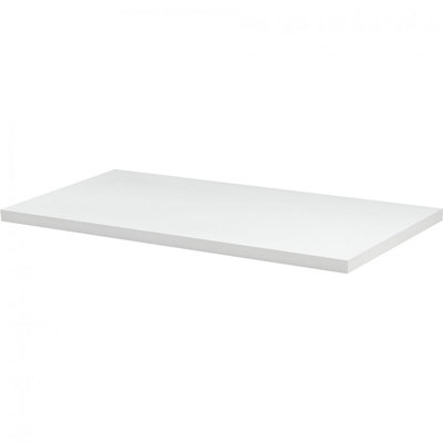 Mastershelf Sumo White Shelf 115x40x2.5cm