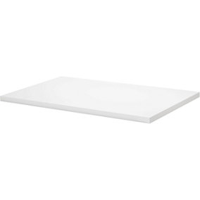 Mastershelf Sumo White Shelf 80x40x2.5cm