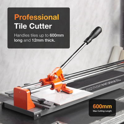 MasterWorks Tile Cutter 600mm - Manual Tile Cutter For Ceramic Tiles ...