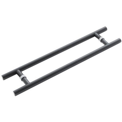 Matt Black Back to Back Pull Handle 600mm - Stylish and Durable - Door Handle