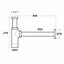 Matt Black Bottle Trap Basin/Sink Waste Adjustable Brass Extension Pipe Tube & SlottedFull Cover Plug