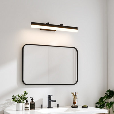 Matte black sconce light outlet bathroom