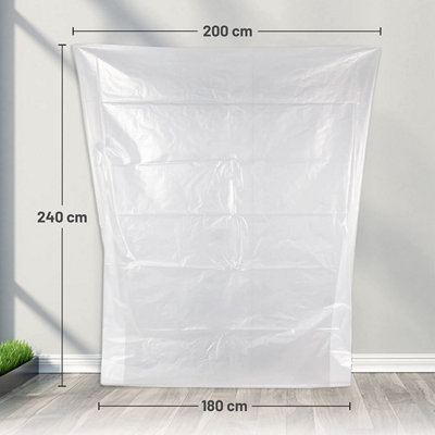 Mattress Bags for Mattress, King Size Bed Mattress Cover Heavy Duty Protective Bags (6 x 8ft)