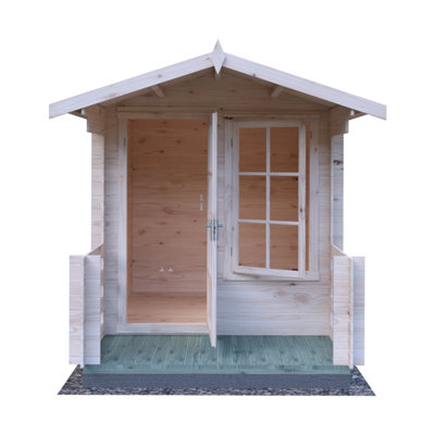 Maulden 19 mm Log Cabin 7 x 7 Feet + Verandah - 4
