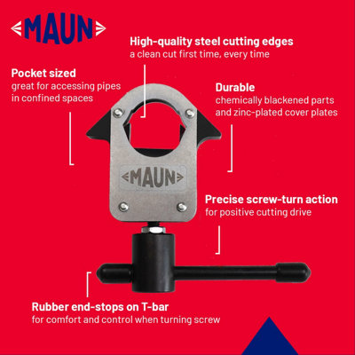 Maun Olive Cutter Screw Type Tool 22 mm