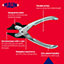 Maun Side Cutter Parallel Plier For Hard Wire 160 mm