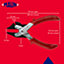 Maun Side Cutter Parallel Plier For Hard Wire Comfort Grips 160 mm