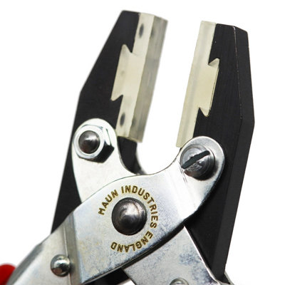 MAUN SOFT PLASTIC JAWS FLAT NOSE PARALLEL PLIER RETURN SPRING COMFORT ...