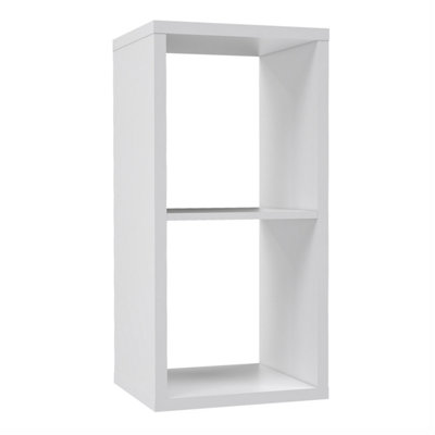 Mauro 1 Shelf Storage Unit in Matt White