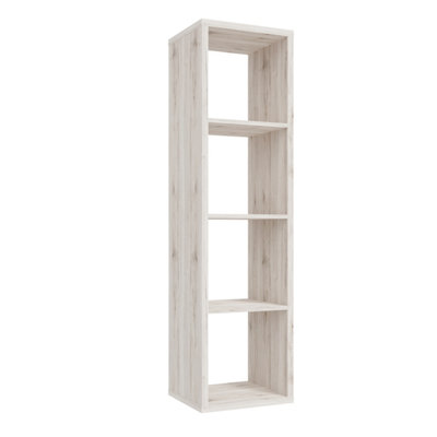 Mauro 3 Shelves Storage Unit in Sand Oak