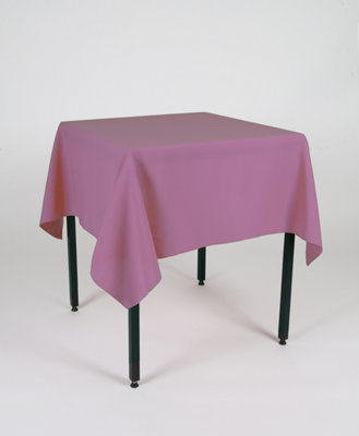 Mauve Square Tablecloth 121cm x 121cm (48" x 48")